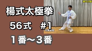 太極拳　楊式太極拳